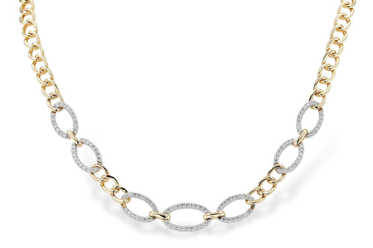 A328-29494: NECKLACE 1.12 TW (17")(INCLUDES BAR LINKS)