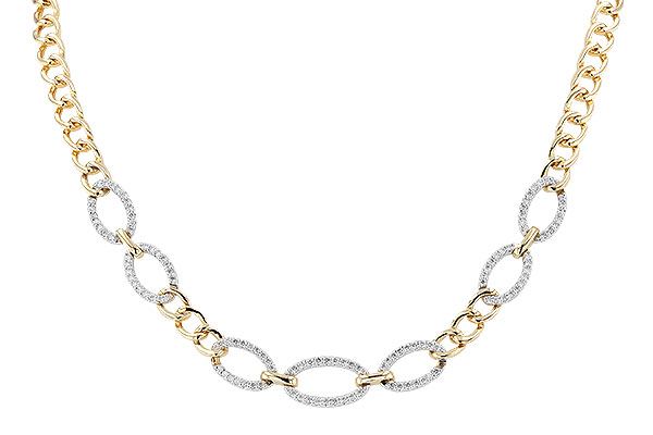 A328-29494: NECKLACE 1.12 TW (17")(INCLUDES BAR LINKS)