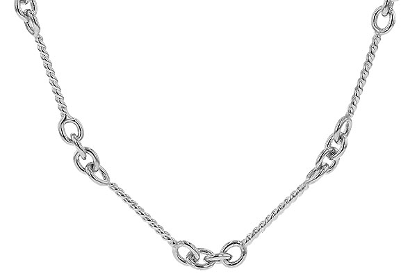 A329-18558: TWIST CHAIN (7IN, 0.8MM, 14KT, LOBSTER CLASP)
