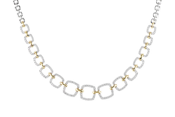 B327-44958: NECKLACE 1.30 TW (17 INCHES)