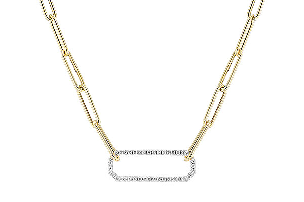 E328-27721: NECKLACE .50 TW (17 INCHES)