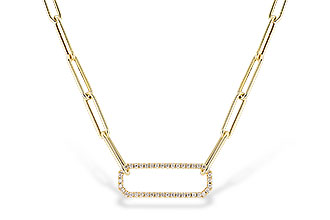 E328-27721: NECKLACE .50 TW (17 INCHES)