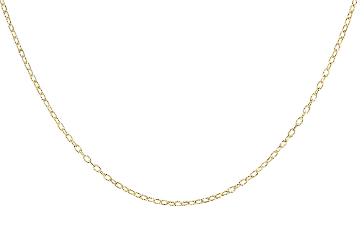 E328-33157: ROLO LG (18IN, 2.3MM, 14KT, LOBSTER CLASP)