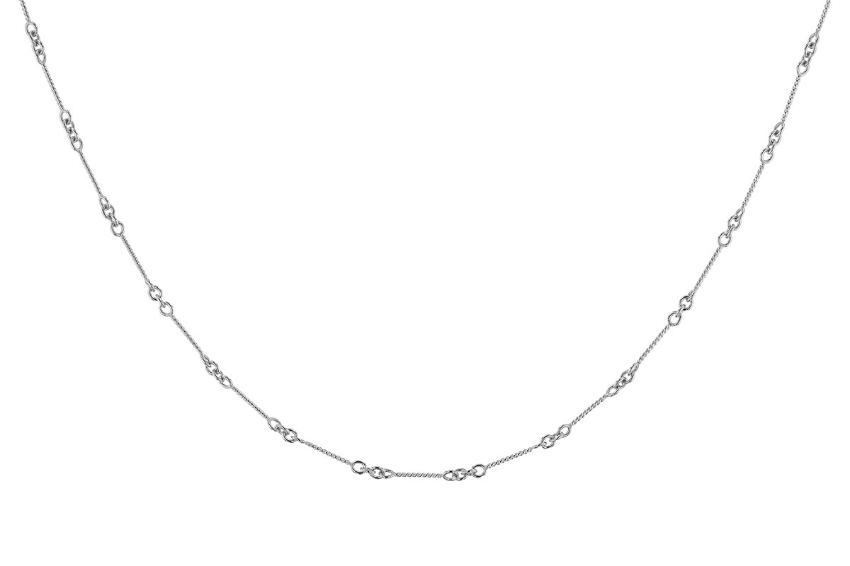 G328-33166: TWIST CHAIN (18IN, 0.8MM, 14KT, LOBSTER CLASP)