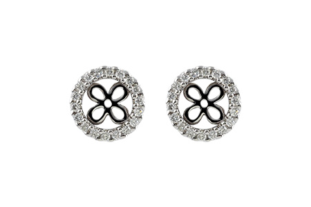 H241-94930: EARRING JACKETS .30 TW (FOR 1.50-2.00 CT TW STUDS)