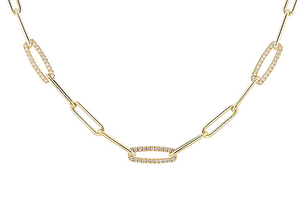 K328-27721: NECKLACE .75 TW (17 INCHES)