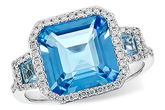 M244-71320: LDS RG 4.40 TW BLUE TOPAZ 4.60 TGW